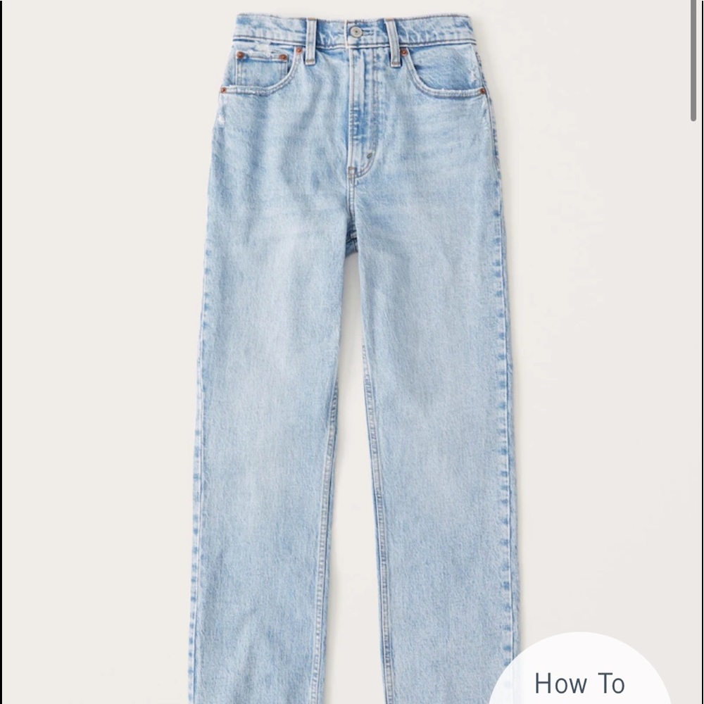 90s Ultra High Rise Straight Jeans